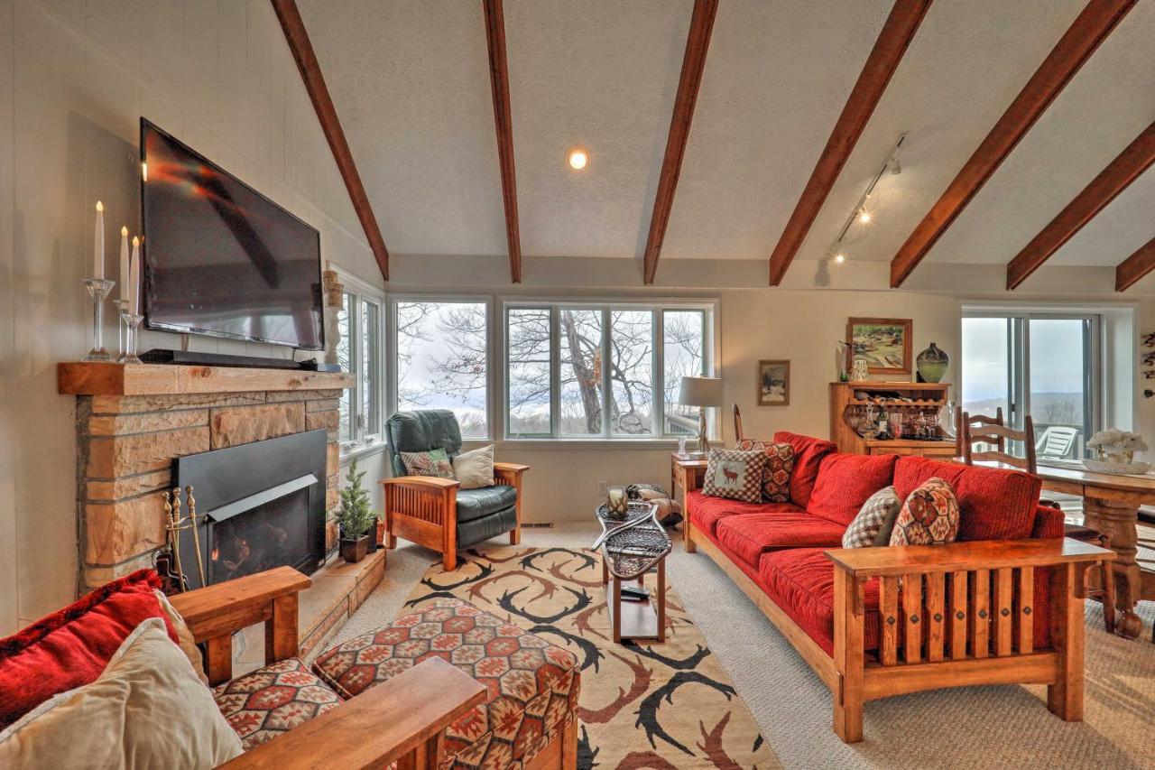 Beautiful Beech Mountain Condo With Private Balcony! Exteriér fotografie