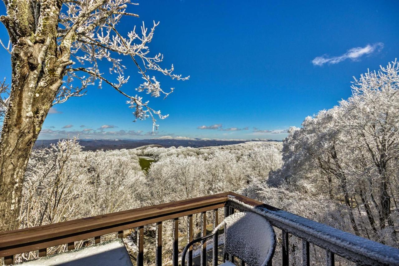 Beautiful Beech Mountain Condo With Private Balcony! Exteriér fotografie